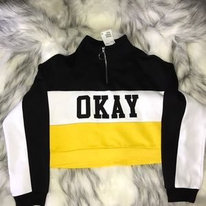 Hm okay sweatshirt Clearance